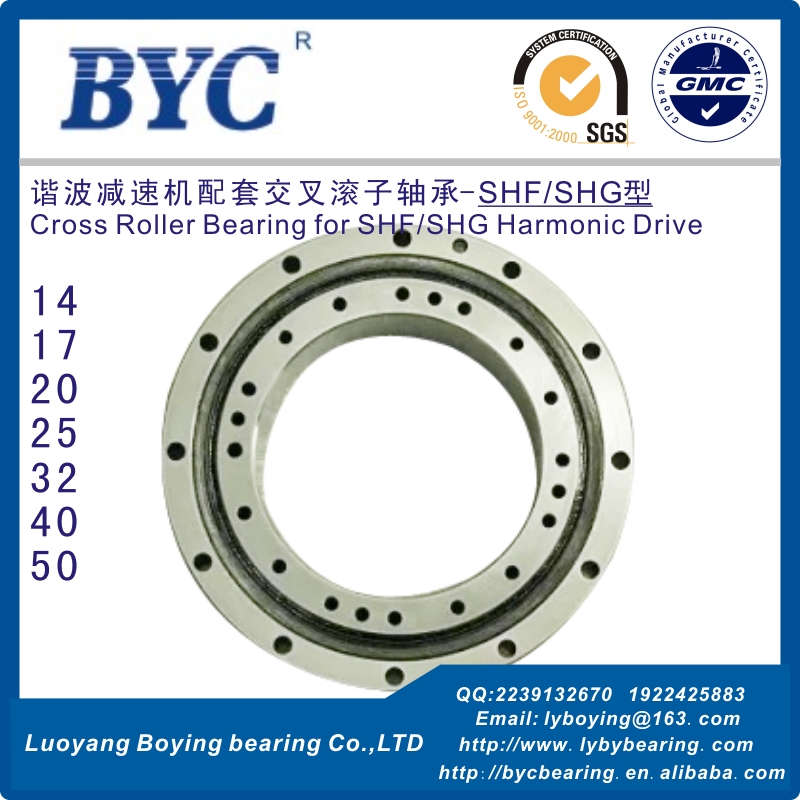 BSHF/BSHG14/17/20/25/32/40/50交叉滾子軸承-工業機器人SHF/SHG型諧波減速機配套專用
